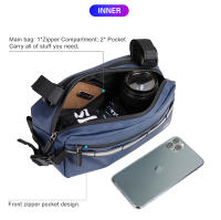 Bolsa De Manillar Rhinowalk Para Bicicleta Bolsa Portátil Multifuncional De Hombro Accesorio De Bicicleta Impermeable De Poliéster - details 7