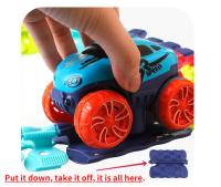 Juguete De Carreras Para Niños Set De Pistas Eléctricas Con Velocidad Cambiable Y Ferrocarril Mágico Flexible Regalo De Cumpleaños Para Niños - details 0