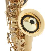 Silenciador De Saxofón Alto Mute De ABS Accesorios Para Instrumentos De Viento Silenciador Profesional En Colores Plata/Oro/ Negro/Madera - details 2