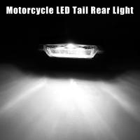 Luz Trasera LED Para Motocicleta 12V Placa De Licencia Faro De Freno Trasero Señal De Parpadeo Indicador De Movimiento Accesorios Universales Para Moto - details 1