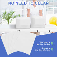 100Pcs Sábanas Desechables 80x180cm Cubierta De Masaje De Spa No Tejida Transpirable Y Cómoda Para Salon Y Hotel Viajes - details 5