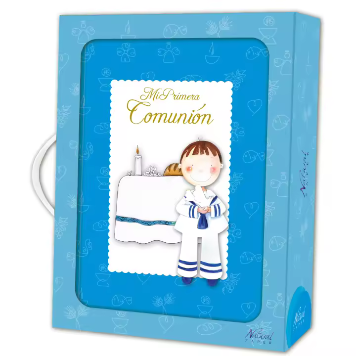 Libro de Comunión Edima/Natural Paper niño altar - 1