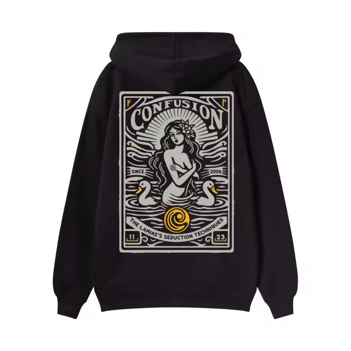 THE LAMIAS BLACK HOODIE LIMITED EDITION - 1