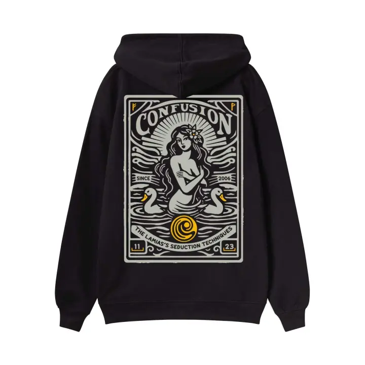 THE LAMIAS BLACK HOODIE LIMITED EDITION - 1