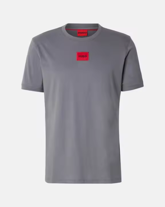 Camiseta HUGO Manga corta Hombre Gris 50447978 DIRAGOLINO212 - 1