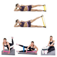 Kit De Barril De Pilates Con Bandas De Resistencia Multifuncional Para Gimnasio Doméstico Portátil Ejercicios De Complejidad Baja Para El Cuerpo Completo - details 19