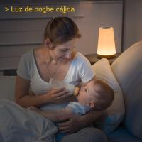 Lámpara Nocturna Recargable USB RGB Con Control Remoto Y Toque Color Cambiante Portátil Para Mesa Y Cama 13 Colores - details 8