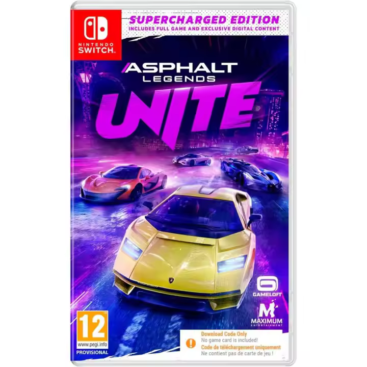Asphalt Legends UNITE: Supercharged Edition - CIB para SWITCH - 1