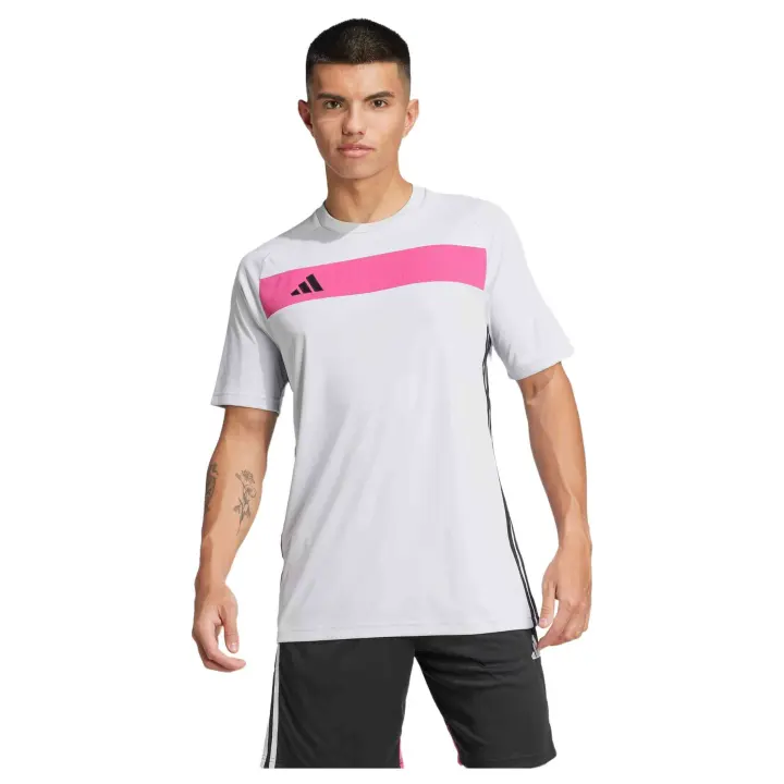 Camiseta de Manga Corta Adidas Tiro 25 Essentials para hombre en color blanco - 1