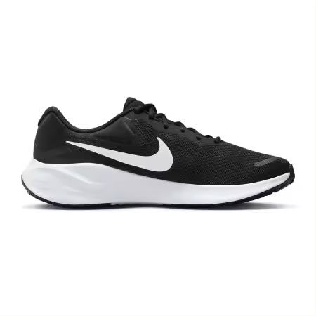 Zapatillas Nike Revolution 7 Negro Blanco Running Hombre fb2207-01 - 1