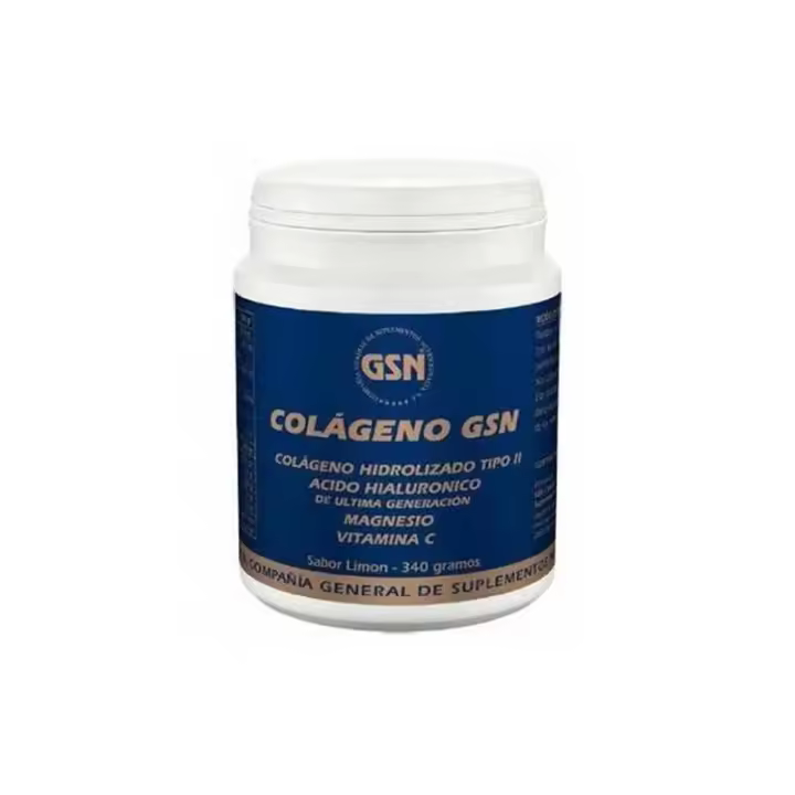 Gsn Colageno 340 Gr Limón Polvo Fortalece Articulaciones - 1