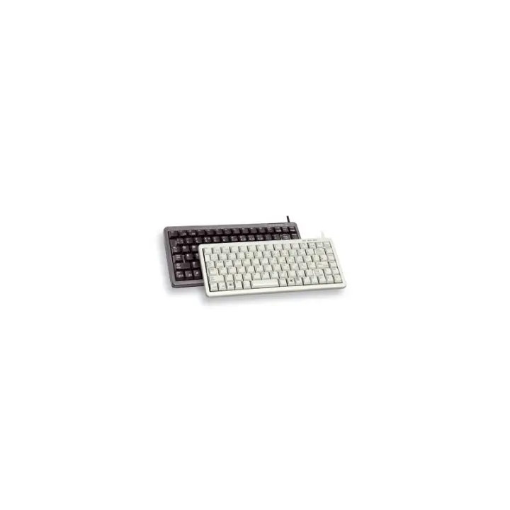 CHERRY - Compact keyboard, Combo (USB + PS/2), ES teclado USB + PS/2 QWERTY Negro G84-4100LCMES-2 - 1