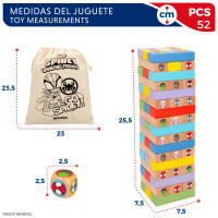 WOOMAX Spidey y su superequipo Juego de bloques de madera 2 en 1 - details 4