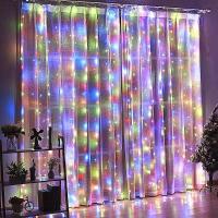Luces De Encaje LED Para Ventanas Y Navidad 6Mx3M 3Mx3M Con Cable USB Decoración De Año Nuevo 2025 Luz Faeira Para Festividades - details 9