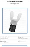 Entrenador De Capacidad Pulmonar Respiratorio Portátil Para Ejercicios De Fitness Y Enduracia Equipo De Medición De Core - details 4
