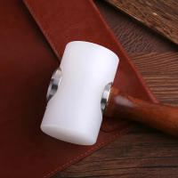 Kit De Herramientas Para Teca Fenrry 1Pc Martillo De Artesanía En Cuero Herramienta De Corte Y Succión Para DIY 345g - details 2