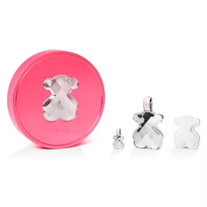 SET TOUS LOVEME SILVER EDP 90ML+EDP 15ML+MINI - 1