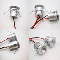 Mini LED 12V Luz De Punto Para Techo Armario Plata Para Fiesta En Dormitorio KTV DJ DIY Escaleras Spot Lights Ajustable En Brillo - details 5