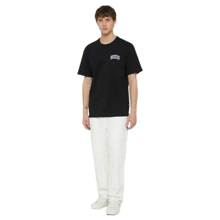 Camiseta de Manga Corta Dickies Aitkin Chest para unisex en color negro - 1