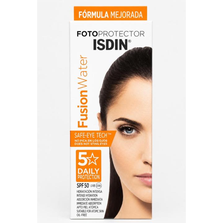ISDIN Fotoprotector Fusion Water SPF 50 (50 ml) — oferta en Miravia