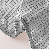 Sábana Ajustada Moderna Y Sencilla Con Patrón Geométrico Y Latticial Imprimido Mate Para Dormitorio Sin Almohadas Incluidas - details 5