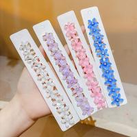10pcs Clip De Pelo Peinado En Forma De Flor Pequeña Accesorios Para El Cabello De Viaje Mini Pinza Para Mujer Uso Diario - details 9