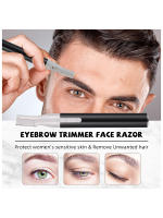 Afeitadora Eléctrica Para Cejas Y Rostro Mini Trimmer De Pelo Desplomador De Labios Cuerpo Brazos Y Piernas Material PP Tamaño SY - details 8