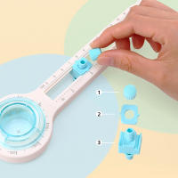 Cortador De Circunferencia Manual 360 Grados Hecho a Mano Para Papel Diámetro De Corte 3.14 Pulgadas - 12.59 Pulgadas Herramienta Rotativa - details 3