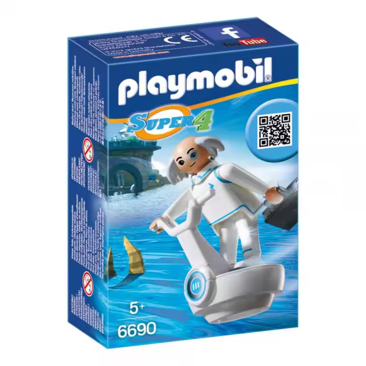 PLAYMOBIL SUPER 4 - DR. X, 6690, TIENDA CON LICENCIA OFICIAL - 1