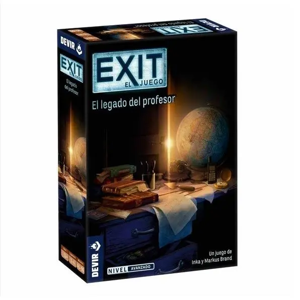 EXIT EL LEGADO DEL PROFESOR. Producto innovador y de gran calidad, diseñado para brindar una experiencia única. Perfecto para regalar o disfrutar personalmente. - 1