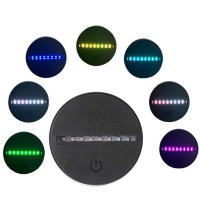 Luz Nocturna LED 3D De Anime Ghost Slayer Personaje Asesino De Demonios Para Decoración De Habitación Regalo Para Fanáticos De La Película - details 4