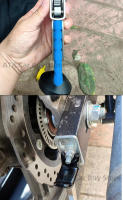 Kit De Elevación Portátil Para Motocicleta En Acero Inoxidable Rueda De Aro Para Limpieza Y Ajuste De Cadena De Coche Estructura De Elevación Y Bajada Rápida - details 3