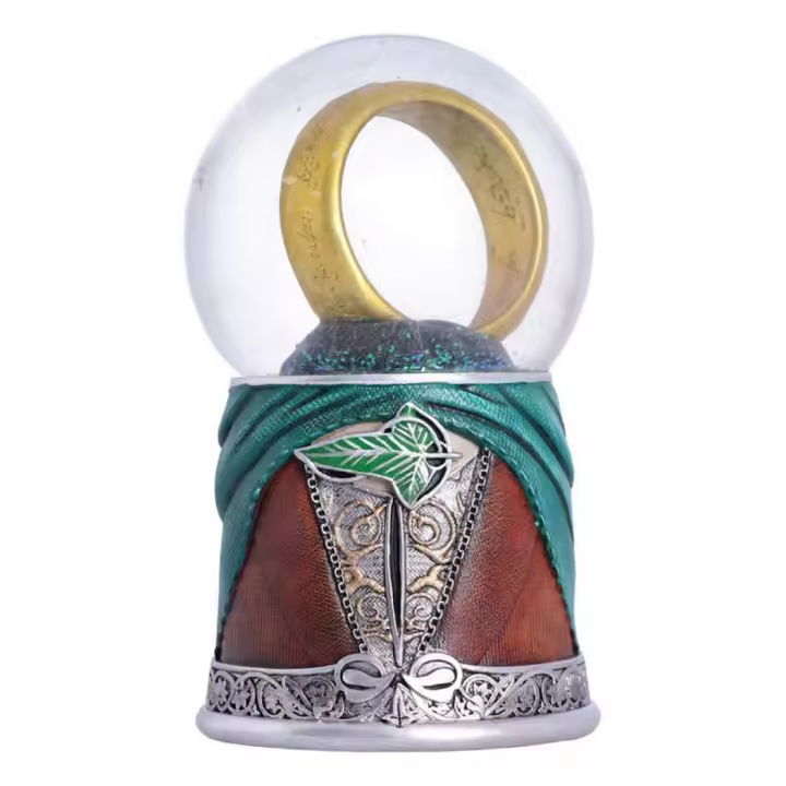 Bola de Nieve Poliresina Pintada a Mano Señor de los Anillos Frodo - 1