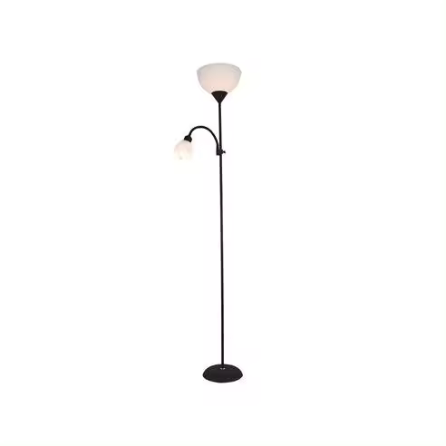 Gsc Evolution Lámpara de Pie Serie Nawis 1760mm E27 y E14 Negro - Diseño y Funcionalidad Excepcionales - 1