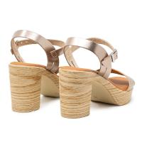 Sandalias plataforma mujer TINA KIZ 2440 SANDALIA LAMINADA FUMO/CAVA 32278 24V - details 1
