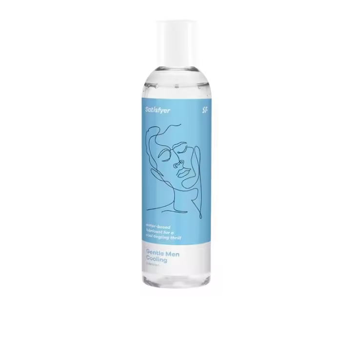 SATISFYER LUBRICANTE EFECTO FRIO MEN COOLING BASE AGUA 300 ML - 1