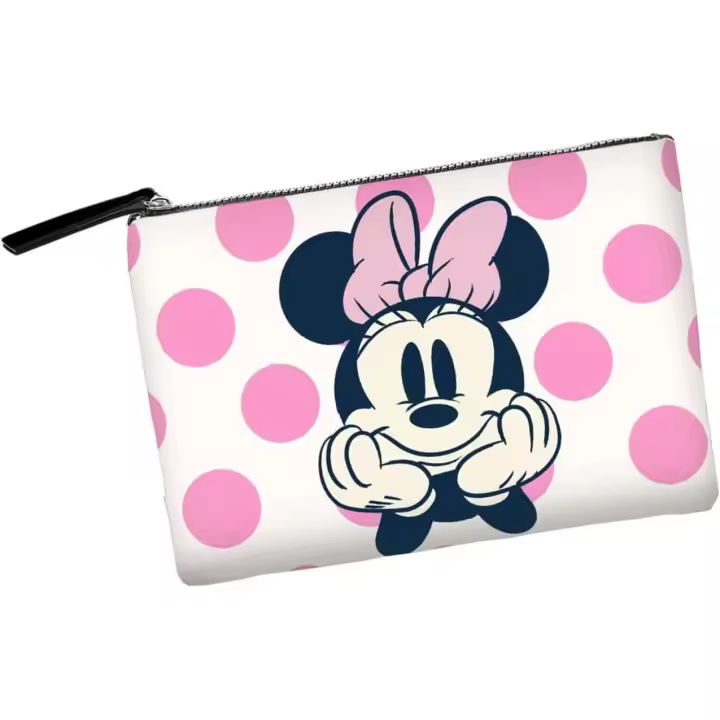 Neceser Minnie, Bolsa de Aseo Minnie,  Licencia Oficial 100%, Color Rosa, 30,5 x 22,5 x 2 cm, Karactermania - Kiglam - 1
