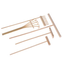 Mini Escoba De Bambú Para Jardín Zen Mesa De Meditación Decoración Feng Shui Tablero De Sandía Estilo Pastoral Material Madera - details 3