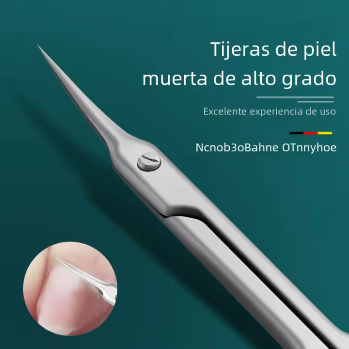 Tijeras De Cutícula De Acero Inoxidable De Alta Calidad Herramientas De Manicura Y Cejas Eliminador De Piel Muerta Clipper De Uñas - 1