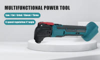 Herramienta Multifuncional Eléctrica Sin Alambre Con Sierra Y Trimmer Para Madera Y Jardín Compatible Con Batería Makita - details 2