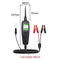 P100 Lápiz De Prueba Para Coche 24V 12V Diagnosticador De Batería Y Circuitos Resistente Al Choque Herramientas De Auto Accesorios - details 10
