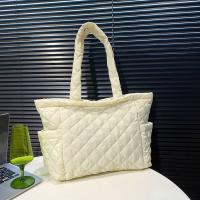 Bolso De Hombro Puffer Para Mujeres Y Niñas Estilo Casual Cuadrado De Plegado Invernal Bolso De Mano Quilted Tote Bag - details 11