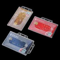 Porta Tarjetas De Identificación De Acrílico Protector De Carteles Duradero Para Uso Multifuncional Cubierta De Plástico Rígido Para Mujeres Y Hombres - details 0