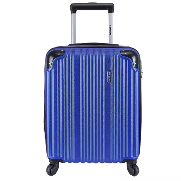 Maleta De Cabina Extensible Terrae Azul 40x55cm. - 1