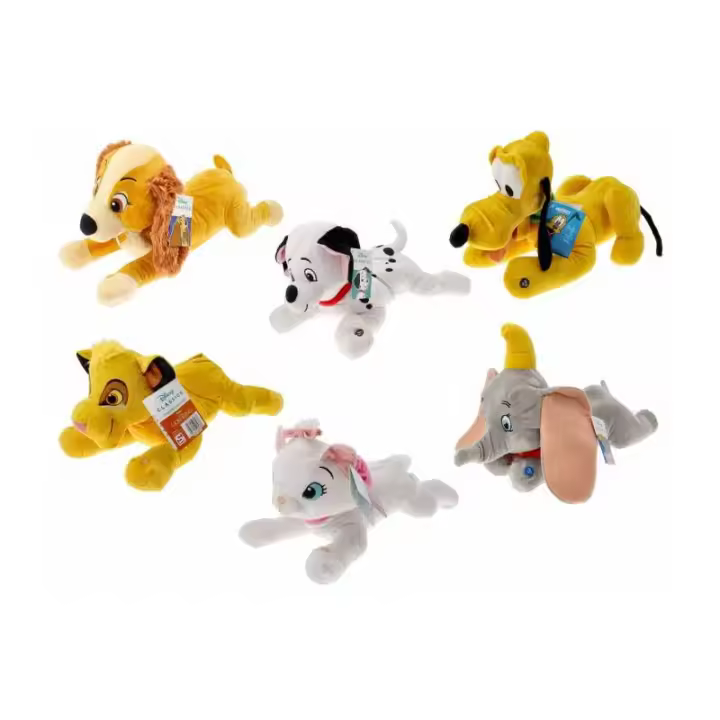 Famosa Peluches Acostados 50 Cm Disney con Sonido - Suaves y Cómodos - 1