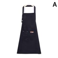 Nueva Moda Del Delantal De Cocina Para Mujer Y Hombre Chef Trabajo Delantal Para Barbacoa Restaurante Bar Tienda Salones De Belleza Estudios Uniforme - details 4