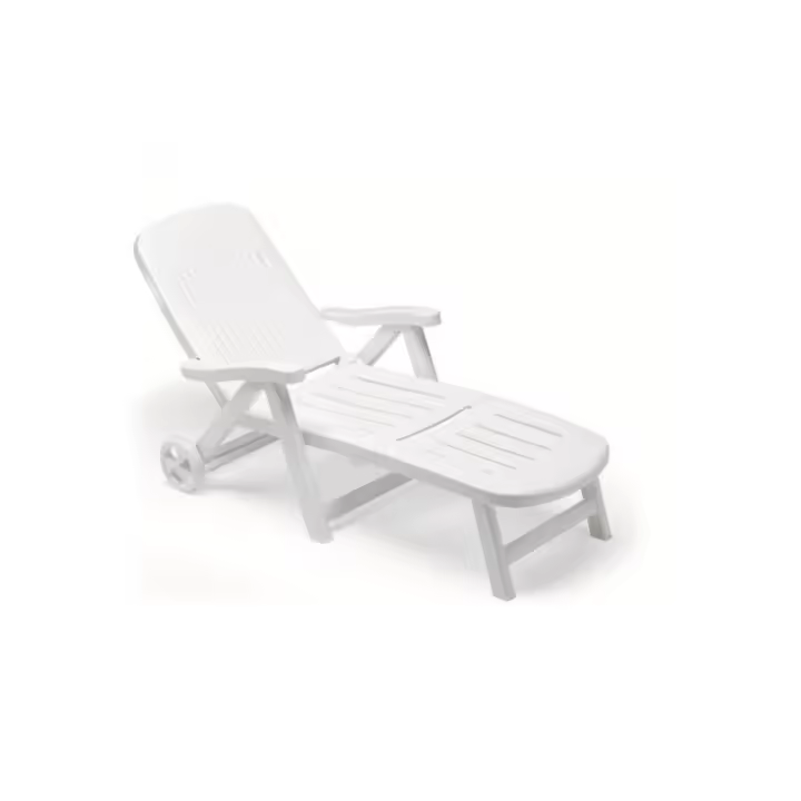 CALIFORNIA Cuna by Scab respaldo ajustable con Rueda S y plegable Blanco - 1