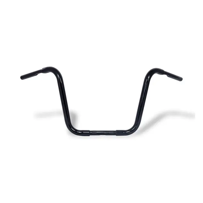 MANILLAR Colgadores de monos de búfalo de 1-1/4", 14" de alto, negros HARLEY DAVIDSON - 1