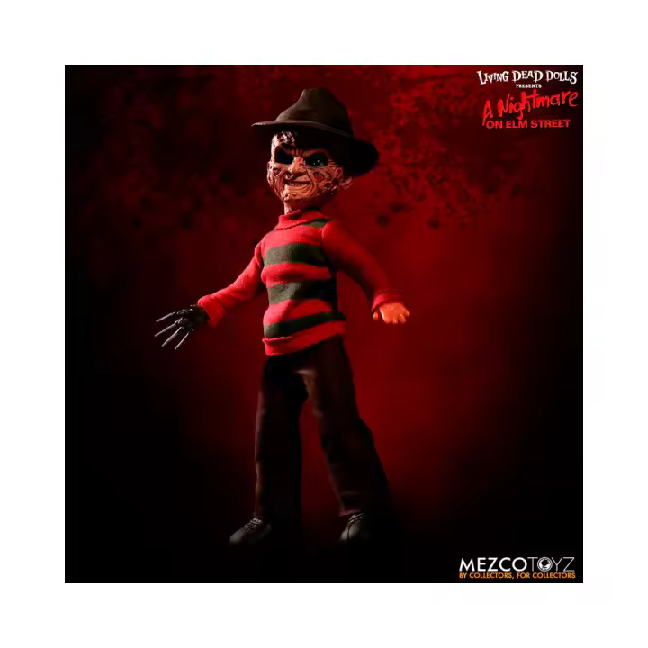 FIGURA PESADILLA EN ELM STREET FREDDY KRUEGER 25 CM CON SONIDO - Nuevo a Estrenar - Mezco - 1