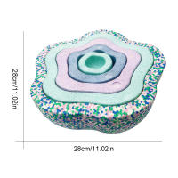 Piedras De Equilibrio Para Niños Juego De Entrenamiento De Equilibrio Antideslizantes Forma De Flor Stackables Para Promover Las Habilidades De Coordinación - details 18